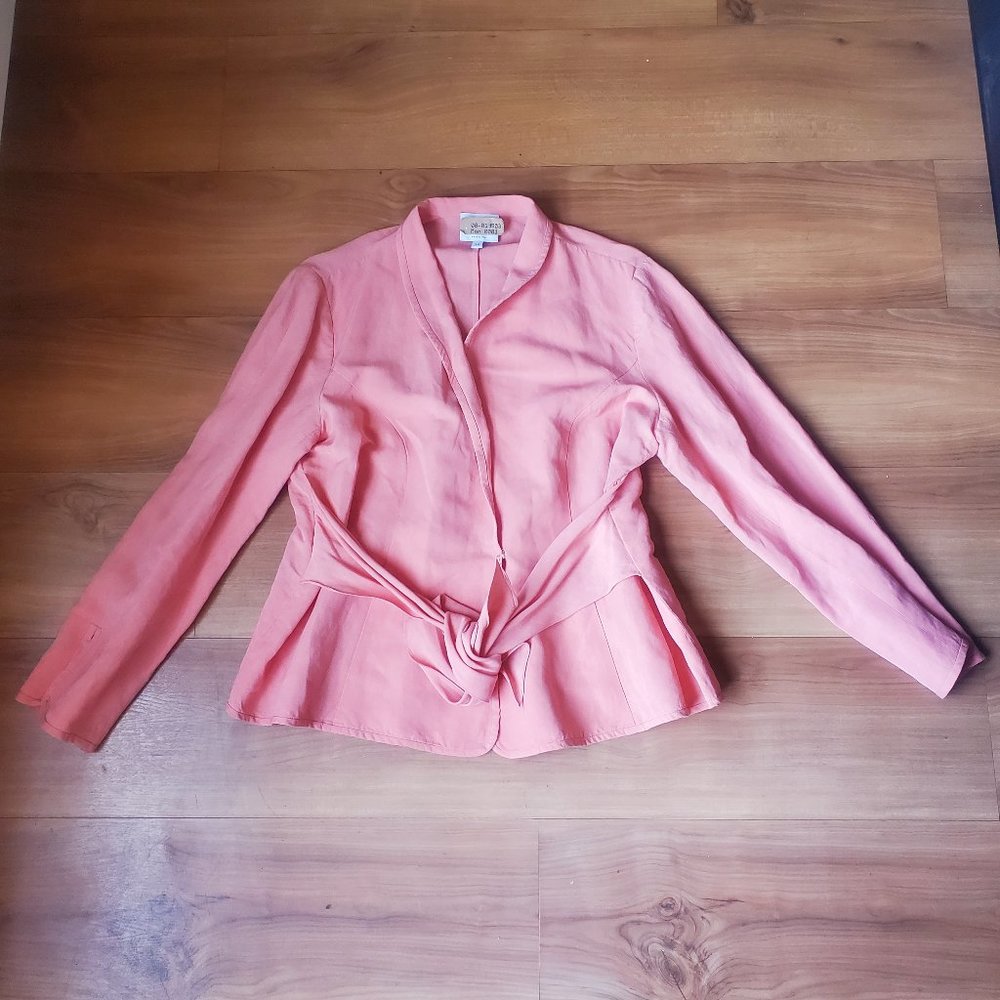 Armani Collezioni Surplice Wrap Jacket Size 14
